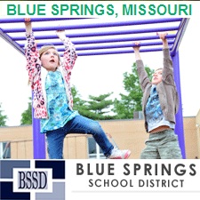 Outdoor Fitness Equipment BLUE SPRINGS MISSOURI KANSAS CITY JOHN NOWLIN ELEMENTARY SCHOOL DISTRICT TRAIL FIELD TRACK HEALTH PARK PARCOURSE KIDS ADULTS YOUTH FIT education communty athletic complex park gym Facility